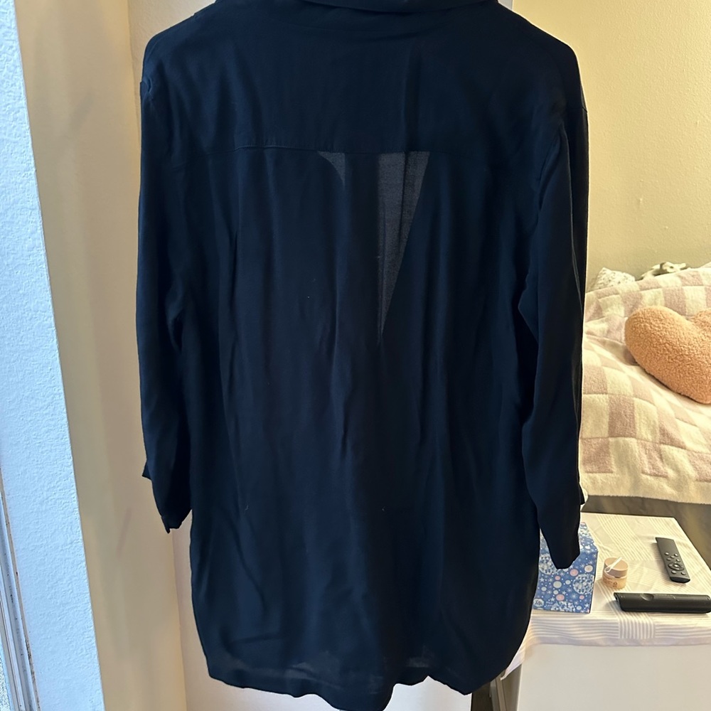 Silence+Noise Blazer With Single Button And 3/4 S… - image 3